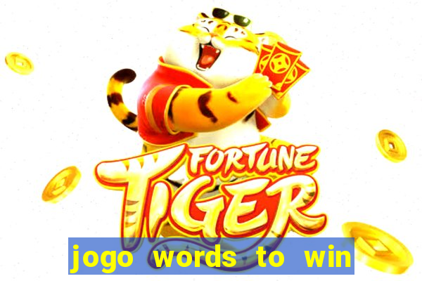 jogo words to win paga mesmo